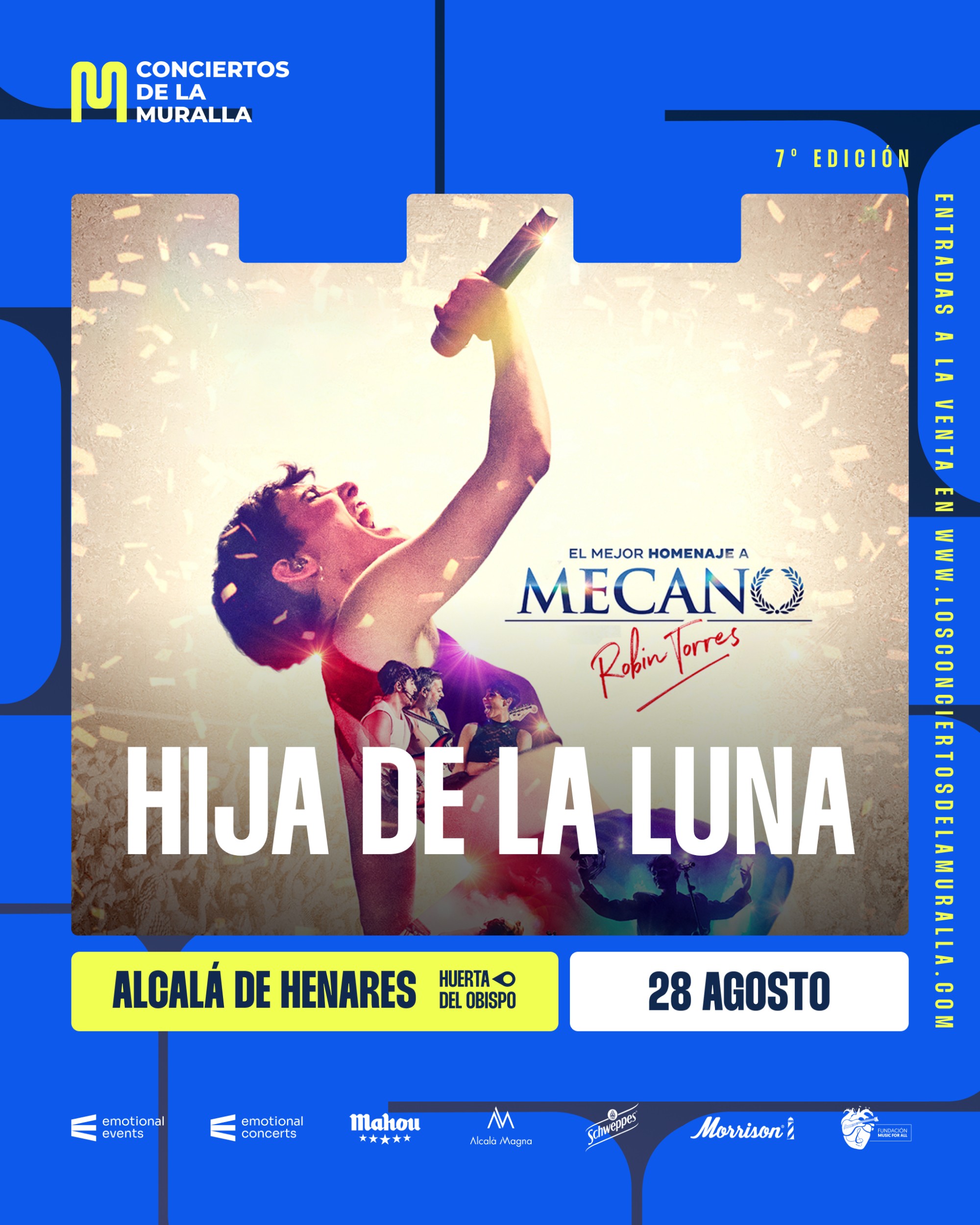 Lee más sobre el artículo Concierto Hija de la Luna: Alcalá de Henares | 28 de agosto – Entradas
