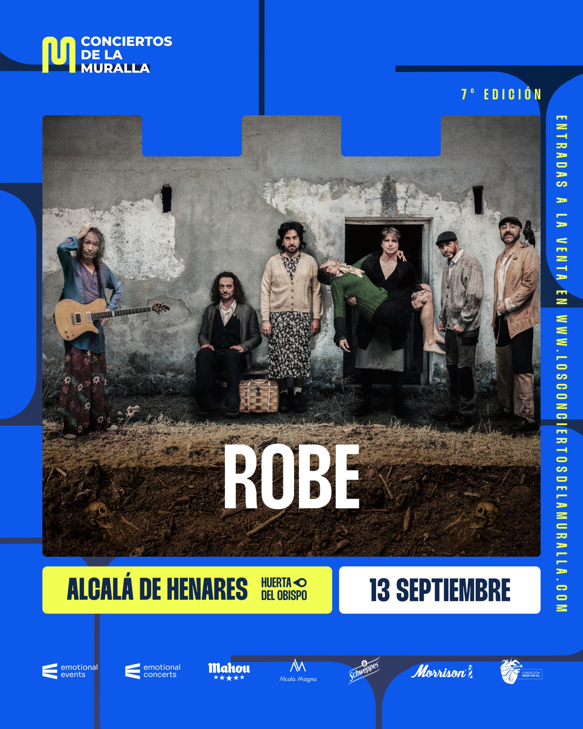 Lee más sobre el artículo Concierto Robe: Alcalá de Henares | 13 de septiembre – Entradas