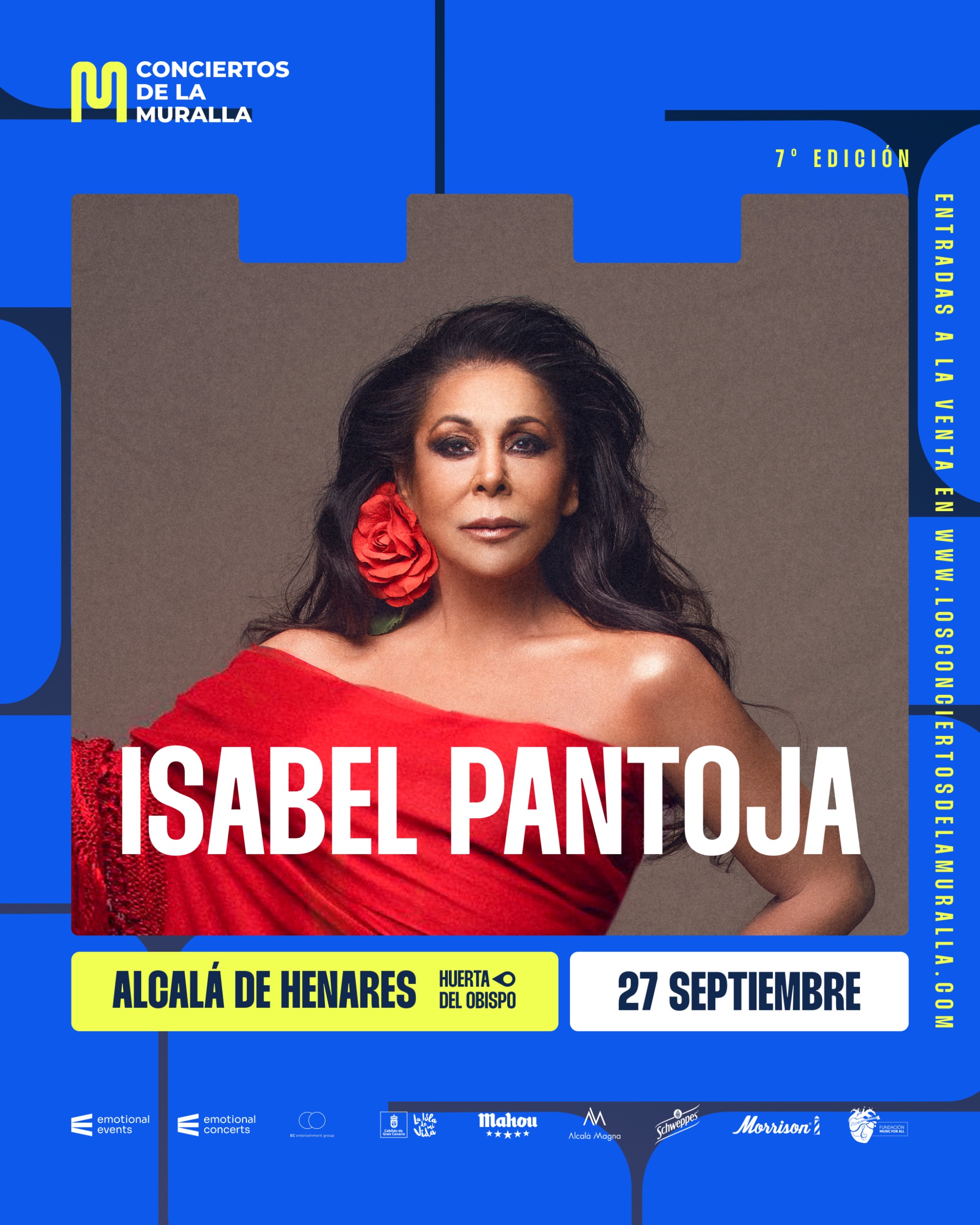 Lee más sobre el artículo Concierto Isabel Pantoja: Alcalá de Henares | 27 de septiembre – Entradas